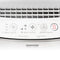 SHARP FPK50UW Sharp True HEPA Air Purifier with Plasmacluster® Ion Technology for Medium-Sized Rooms