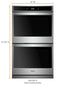 WHIRLPOOL WOD51EC7HS 8.6 cu. ft. Smart Double Wall Oven with Touchscreen