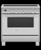 FISHER & PAYKEL OR36SCI6X1 Induction Range, 36", 5 Zones with SmartZone, Self-cleaning