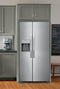 FRIGIDAIRE FRSS2633AS Frigidaire 25.6 Cu. Ft. 36'' Standard Depth Side by Side Refrigerator