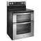 WHIRLPOOL WGE745C0FS 6.7 Cu. Ft. Electric Double Oven Range with True Convection