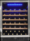 SILHOUETTE SWC057D1BSS Stilton 24" Single Zone Wine Cellar