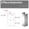 ZLINE KITCHEN AND BATH 2PCEXT8654ST ZLINE 2-36" Chimney Extensions for 10 ft. to 12 ft. Ceilings (2PCEXT-8654ST)