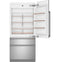 CAFE CIC36RP2VS1 Café™ 36" Integrated Bottom-Freezer Refrigerator