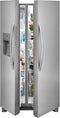 FRIGIDAIRE FRSS2623AS Frigidaire 25.6 Cu. Ft. 36'' Standard Depth Side by Side Refrigerator