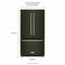 KITCHENAID KRFC300EBS 20 cu. ft. 36-Inch Width Counter-Depth French Door Refrigerator with Interior Dispense - Black Stainless Steel with PrintShield™ Finish