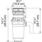 FRANKE WDJ75 Waste disposers WDJ75