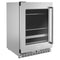 KITCHENAID KUBL314KSS 24" Beverage Center with Glass Door and Metal-Front Racks - Stainless Steel