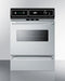 SUMMIT TEM721BKW 24" Wide Electric Wall Oven