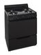 PREMIER BFK100BP 30 in. Freestanding Battery-Generated Spark Ignition Gas Range in Black