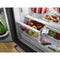 KITCHENAID KRFF305ESS 25 Cu. Ft. 36-Width Standard Depth French Door Refrigerator with Interior Dispense - Stainless Steel