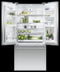 FISHER & PAYKEL RF170ADX4N Freestanding French Door Refrigerator Freezer, 32", 17 cu ft