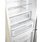 SMEG FAB32URCR3 '50s Style No Frost' Fridge-Freezer, Cream, Right Hand Hinge, 60 cm (Approx 24")