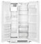 WHIRLPOOL WRS331SDHW 33-inch Wide Side-by-Side Refrigerator - 21 cu. ft.