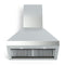 VERONA VECHW30GSS 30" Designer Chimney Wall Hood- 600 CFM - 4 Speeds