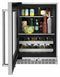 KITCHENAID KUBL314KSS 24" Beverage Center with Glass Door and Metal-Front Racks - Stainless Steel