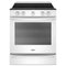 WHIRLPOOL WEE750H0HW 6.4 cu. ft. Smart Slide-in Electric Range with Scan-to-Cook Technology