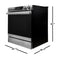 SHARP SSR3065JS 30 in. Electric Convection Slide-In Range with Air Fry