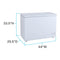 AVANTI CF10F0W 10.0 cu. ft. Garage Ready Chest Freezer