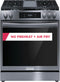 FRIGIDAIRE GCFG3060BD Frigidaire Gallery 30" Front Control Gas Range with Total Convection