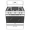 GE APPLIANCES JGB735DPWW GE® 30" Free-Standing Gas Convection Range with No Preheat Air Fry