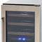 AVANTI WCF282E3SD 28 Bottle Designer Series Dual Zone Wine Chiller w/Seamless Door