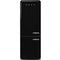 SMEG FAB38ULBL 18 cu. ft. retro-style fridge, Black, Left-hand hinge