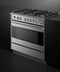 FISHER & PAYKEL OR36SDG6X1 Dual Fuel Range, 36", 5 Burners, Self-cleaning