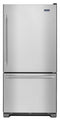 MAYTAG MBF2258FEZ 33-Inch Wide Bottom Mount Refrigerator - 22 Cu. Ft.