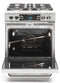 CAPITAL CSB304 Connoisseurian 30" Dual Fuel Self Clean Range