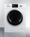 SUMMIT SPWD2202W 24" Wide 115v Washer/dryer Combo