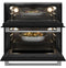 CAFE CTS92DM2NS5 Café™ 30" Smart Built-In Twin Flex Single Wall Oven in Platinum Glass