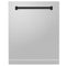 ZLINE KITCHEN AND BATH DPMTZ30424MB ZLINE 24" Autograph Edition Monument Dishwasher Panel in Stainless Steel (DPMTZ-304-24) [Color: Matte Black]