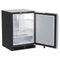 MARVEL MLRI224SS01A 24-In Built-In Refrigerator Freezer With Crescent Ice Maker with Door Style - Stainless Steel