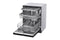 LG LDFN4542B Front Control Dishwasher with QuadWash™ and 3rd Rack