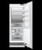 FISHER & PAYKEL RS3084FRJK1 Integrated Column Freezer, 30", Ice