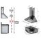 ZLINE 30 in.  Remote Blower Wall Mount Range Hood in Stainless Steel 587RD30