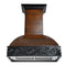 ZLINE 30 in. Wooden Wall Mount Range Hood in Antigua and Walnut  Includes  Motor