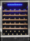 SILHOUETTE SWC057D1BSS Stilton 24" Single Zone Wine Cellar