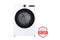 LG DLEX5500W 7.4 cu. ft. Ultra Large Capacity Smart Front Load Electric Energy Star Dryer with Sensor Dry & Steam Technology