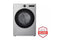 LG DLEX5500V 7.4 cu. ft. Ultra Large Capacity Smart Front Load Electric Energy Star Dryer with Sensor Dry & Steam Technology