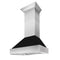 30 DuraSnow® Stainless Steel Range Hood with Black Matte Shell 8654BLM30