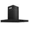 ZLINE KITCHEN AND BATH BSKEN24 ZLINE Convertible Vent Wall Mount Range Hood in Black Stainless Steel (BSKEN) [Size: 24 Inch]