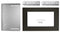 WHIRLPOOL MK2167AV 27 in. Trim Kit for Countertop Microwaves Black Stainless