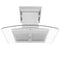 ZLINE 36 in. Island Mount Range Hood in Stainless Steel with Builtin CrownSound‚Ñ¢ Bluetooth Speakers GL5iCRNBT36