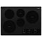 WHIRLPOOL WCE97US0KB 30-inch Electric Ceramic Glass Cooktop with Two Dual Radiant Elements