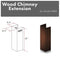 ZLINE 61 in. Wooden Chimney Extension for Ceilings up to 12.5 ft. KBRRE