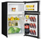 AVANTI RA31B3S 3.1 CF Two Door Counterhigh Refrigerator - Stainless Steel