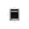 KITCHENAID KOSC504ESS 24" Single Wall Oven with True Convection - Stainless Steel