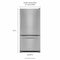 KITCHENAID KRBR102ESS 22 cu. ft. 33-Inch Width Full Depth Non Dispense Bottom Mount Refrigerator - Stainless Steel